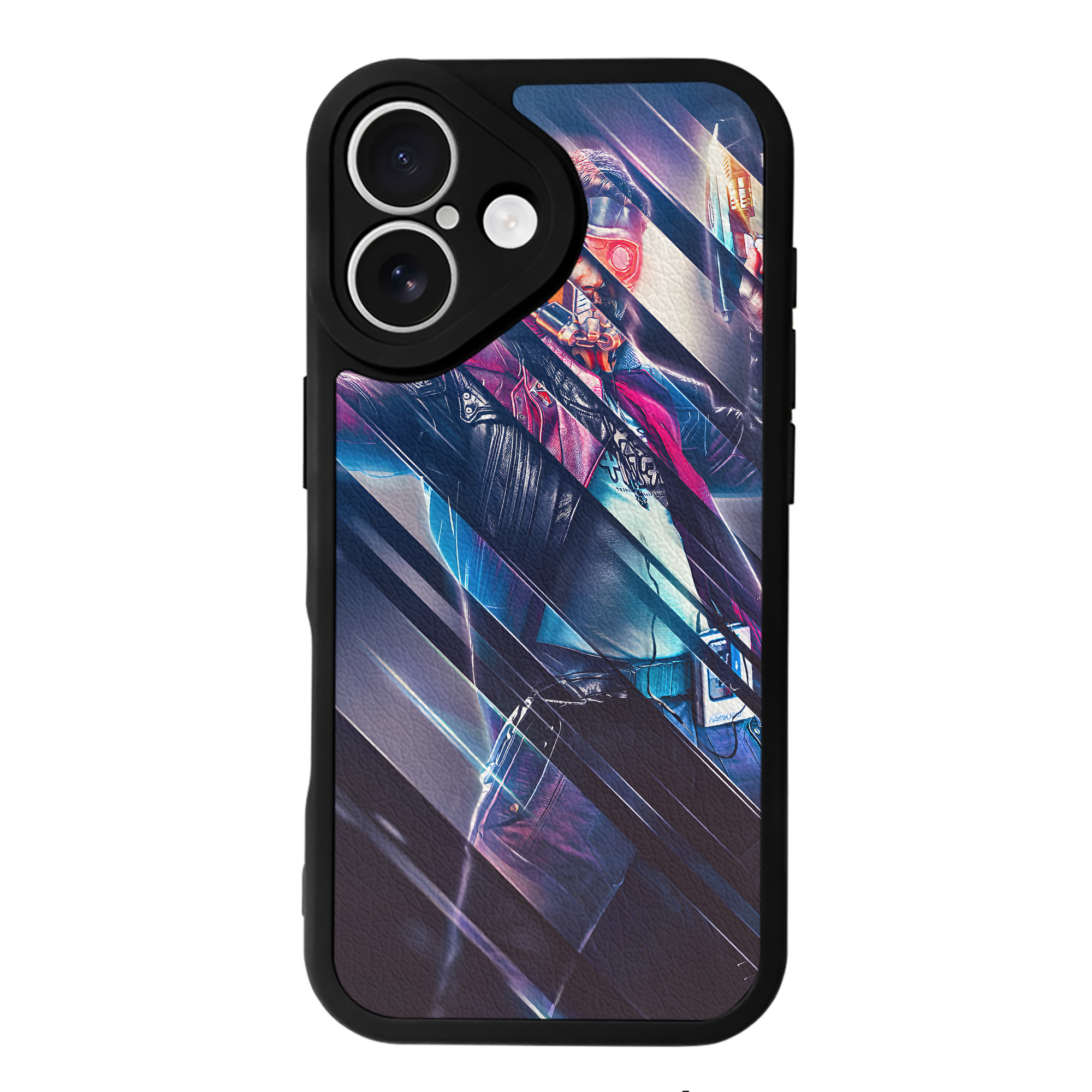 （画像用） アベンジャーズ The Avengers 【iPhone 16シリーズ対応】シリコンスマホケース（レザー調） 材質：シリコン